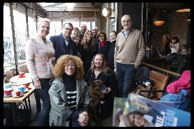 Rachida Dati At Cafe l Industrie - Paris