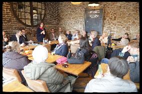 Rachida Dati At Cafe l Industrie - Paris