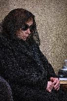 Rare Appearance Of Lebanese Singer Fayrouz At Her Son s Funeral - Bikfaya