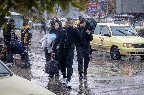 Civilians Flee Aleppo Amid Kurdish-Government Clashes