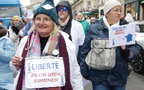 Doctors Protest - Paris