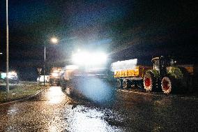 Farmers Protest in Montauban