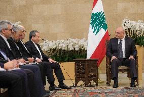 Iran Foreign Minister Visits Lebanon