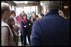 Rachida Dati At Cafe l Industrie - Paris