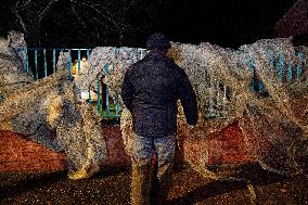 Farmers Protest in Montauban