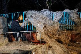 Farmers Protest in Montauban