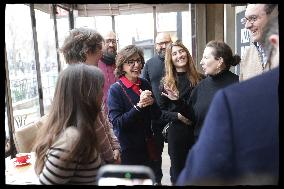 Rachida Dati At Cafe l Industrie - Paris
