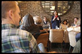 Rachida Dati At Cafe l Industrie - Paris