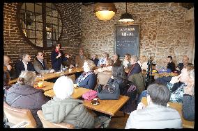 Rachida Dati At Cafe l Industrie - Paris