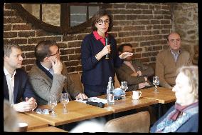 Rachida Dati At Cafe l Industrie - Paris