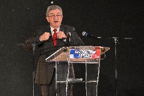 Republican New Year Banquet with Jean-Luc Melenchon - Villeurbanne
