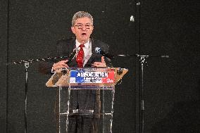 Republican New Year Banquet with Jean-Luc Melenchon - Villeurbanne