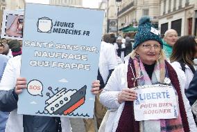 Doctors Protest - Paris