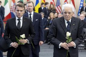 Official Ceremony In Memory Of The Victims Of The Crans-Montana - Martigny