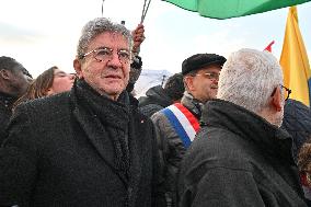 Jean Luc Melenchon At Pro Venezuela Rally - Lyon