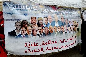 Rally Against Repression In Tunisia - Paris