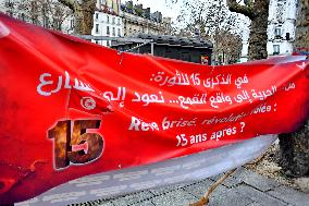 Rally Against Repression In Tunisia - Paris
