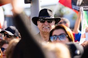 Los Angeles Demonstration Solidarity Iranian Protesters