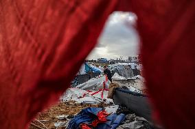 Damage Caused By An Israeli Strike - Gaza