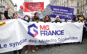 Doctors Protest - Paris