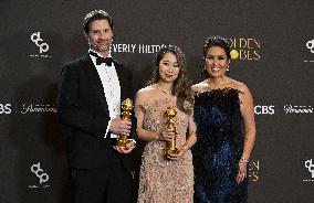 83rd Annual Golden Globes - Press Room