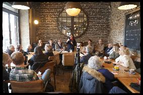 Rachida Dati At Cafe l Industrie - Paris