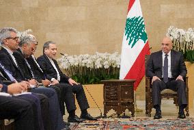 Iran Foreign Minister Visits Lebanon