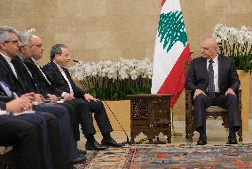 Iran Foreign Minister Visits Lebanon