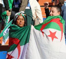 Algeria Supporters At CAN Quarterfinal - Marrakech
