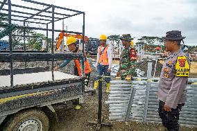 Temporary And Permanent Housing After Cyclone - Aceh Tamiang