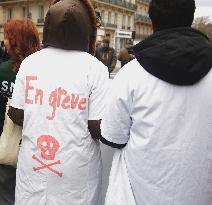 Doctors Protest - Paris