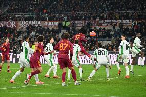 CALCIO - Serie A - AS Roma vs US Sassuolo