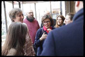 Rachida Dati At Cafe l Industrie - Paris