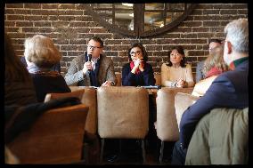 Rachida Dati At Cafe l Industrie - Paris