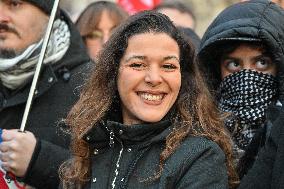 Jean Luc Melenchon At Pro Venezuela Rally - Lyon