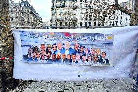 Rally Against Repression In Tunisia - Paris