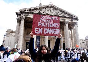 Liberal Doctors Demonstration - Paris