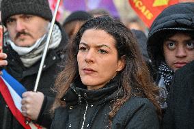 Jean Luc Melenchon At Pro Venezuela Rally - Lyon