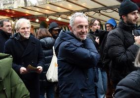 Emmanuel Gregoire, First Market Of The United Left - Paris