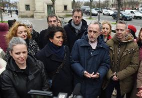 Emmanuel Gregoire, First Market Of The United Left - Paris