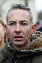 Emmanuel Gregoire, First Market Of The United Left - Paris