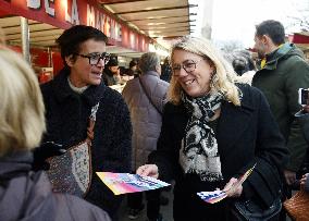 Emmanuel Gregoire, First Market Of The United Left - Paris