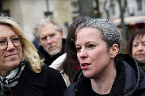 Emmanuel Gregoire, First Market Of The United Left - Paris