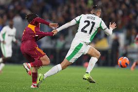 CALCIO - Serie A - AS Roma vs US Sassuolo