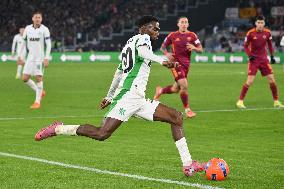 CALCIO - Serie A - AS Roma vs US Sassuolo