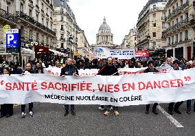 Liberal Doctors Demonstration - Paris