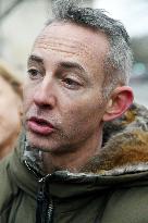 Emmanuel Gregoire, First Market Of The United Left - Paris