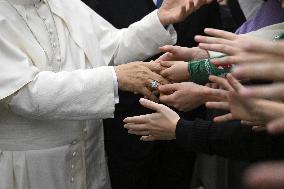 Pope Leo XIV Meets With Young People From Rome - Vatican