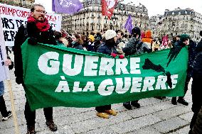 Rally Against US Intervention In Venezuela - Paris