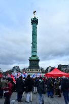 Rally Against US Intervention In Venezuela - Paris